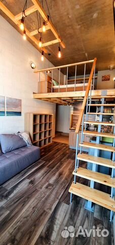 

Квартира-студия, 35 м², 2 кровати