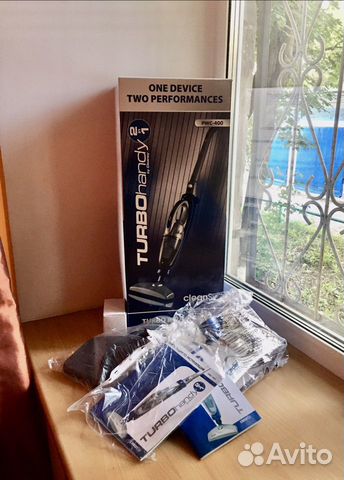 Пылесос turbohandy 2в1 zepter новый