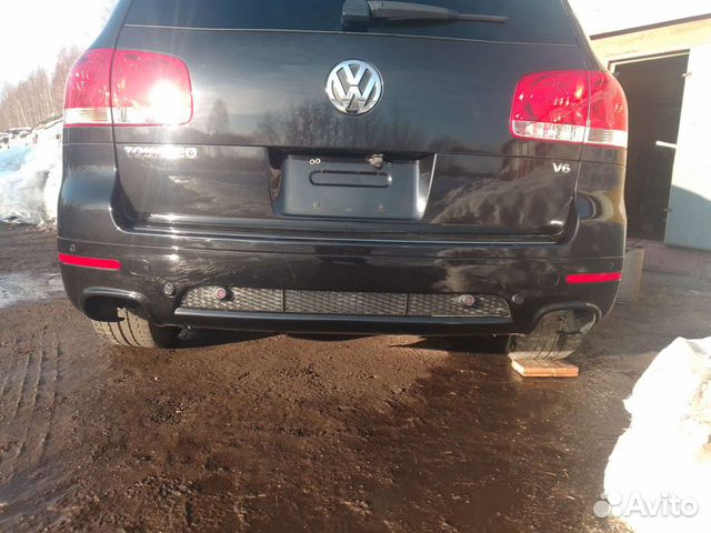 Бампер задний R line VW Touareg 7l 02-10гг