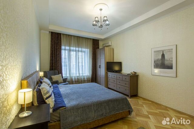 

1-к. квартира, 52 м², 2 кровати