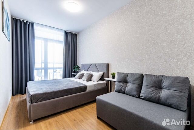 

1-к. квартира, 50 м², 3 кровати