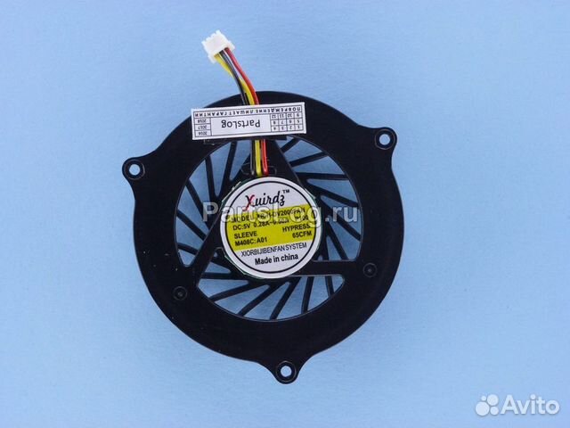 Вентилятор для HP Dv2000 Compaq Presario V3000 3-p