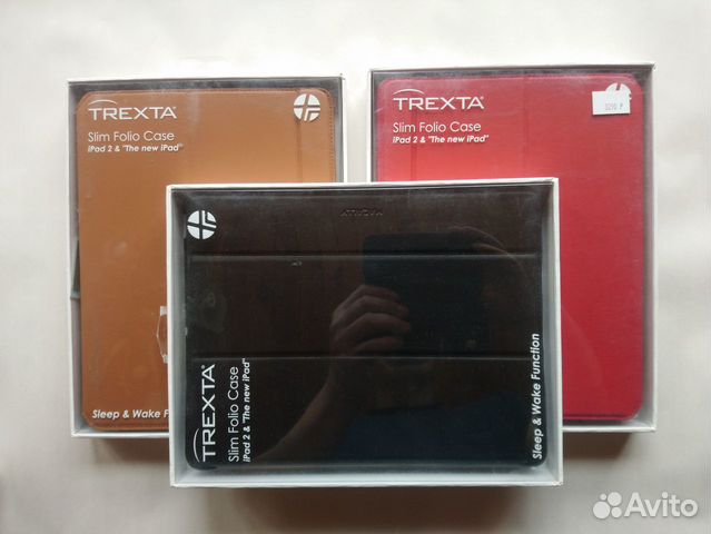 Чехол для iPad 2/3/4, экокожа