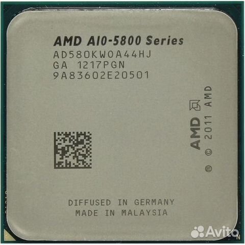 Процессор AMD A10-5800K (FM2 3.8-4.2GHz 4c/4t 65W)