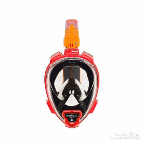 Маска для снорклинга Ocean Reef Aria QR+ красная