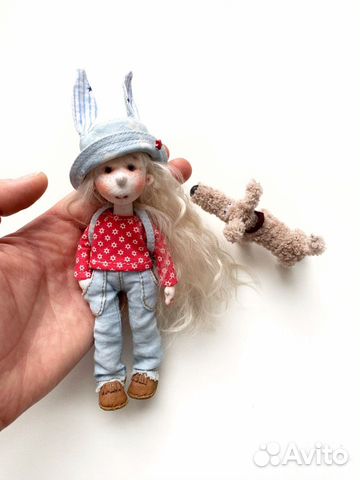 Коллекционные текстильные куклы