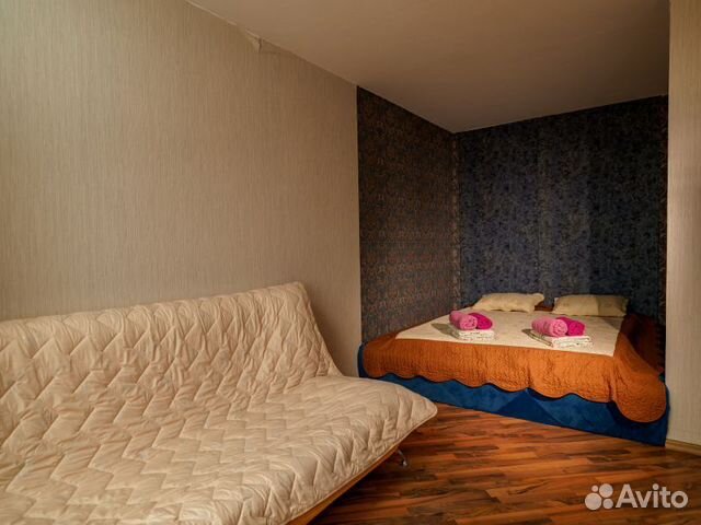 

1-к. квартира, 42 м², 2 кровати