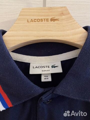 Мужское поло polo Lacoste Лакост