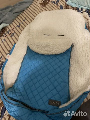 Конверт натуральная овчина в прогулочную коляску