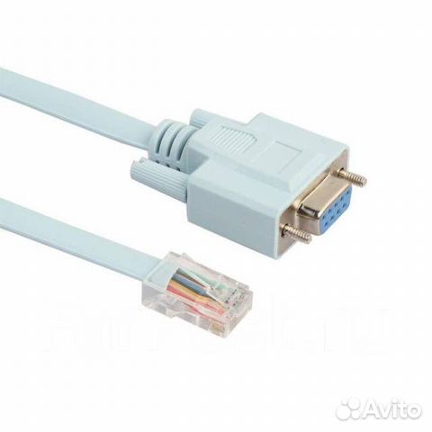 Переходник RJ45 в com port новый