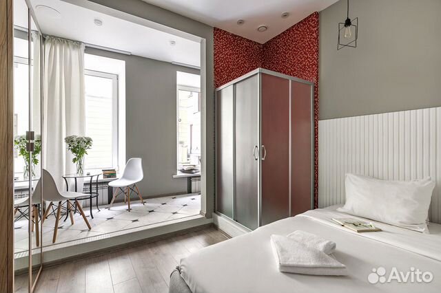 

Квартира-студия, 17 м², 1 кровать