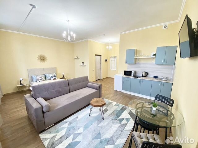 

Квартира-студия, 47 м², 2 кровати
