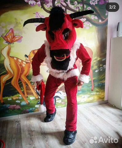Голова быка костюм быка ростовая кукла бык