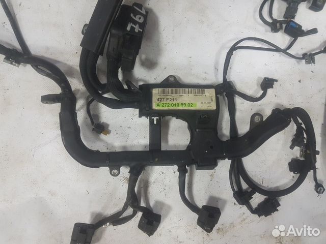 Проводка двигателя (коса) M272 для Mercedes W211