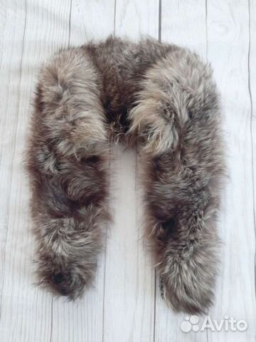 Меховой воротник песец