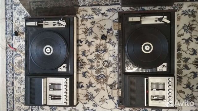 Проигрыватель винила СССР электрофон