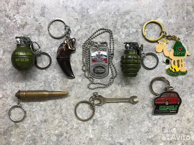 Брелок зажигалка брелок патрон для ключей
