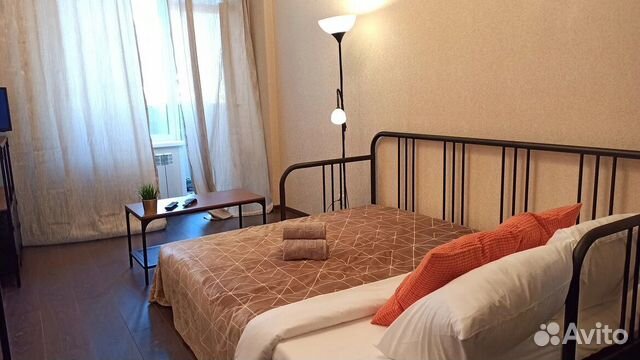 

1-к. квартира, 40 м², 2 кровати