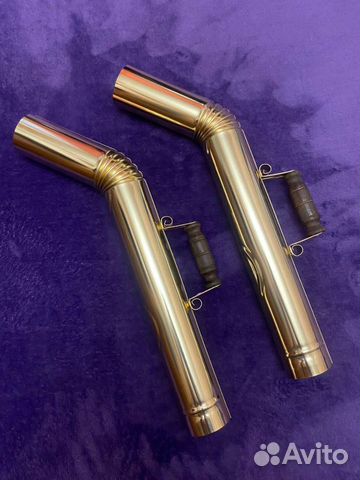 Труба на самовар латунь