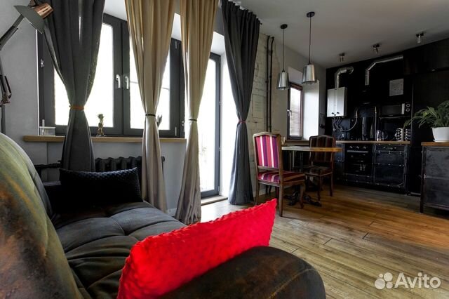 

1-к. квартира, 30 м², 2 кровати
