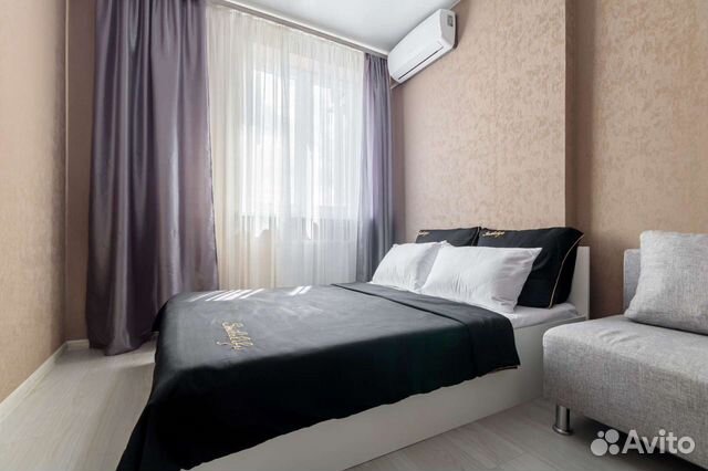 

1-к. квартира, 38 м², 2 кровати