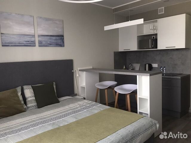 

Квартира-студия, 25 м², 1 кровать