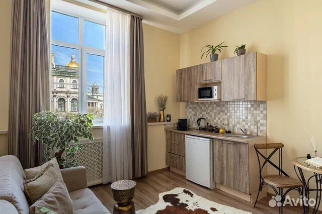 

Квартира-студия, 43 м², 1 кровать