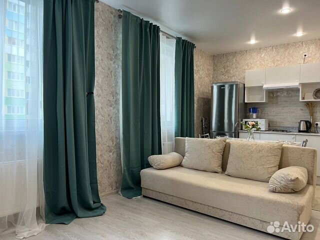 

Квартира-студия, 35 м², 2 кровати
