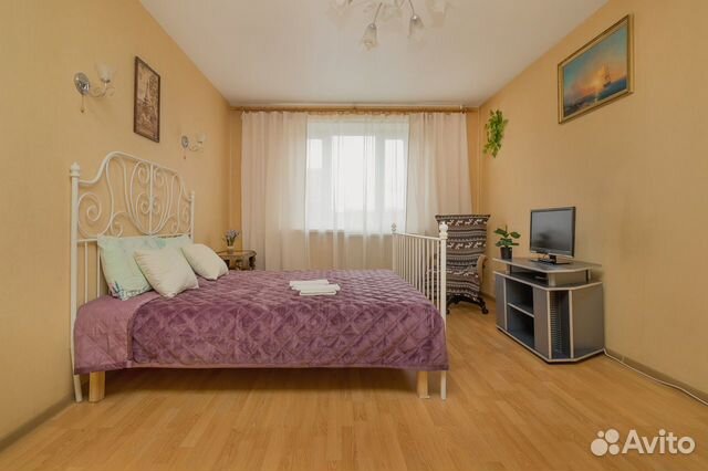 

1-к. квартира, 40 м², 3 кровати