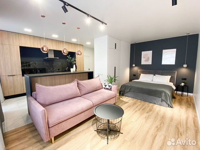 

Квартира-студия, 40 м², 2 кровати