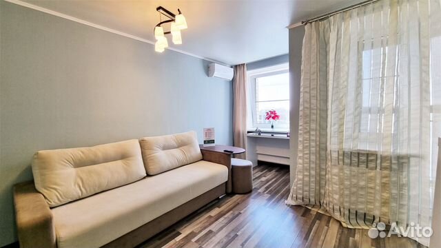

Квартира-студия, 35 м², 1 кровать