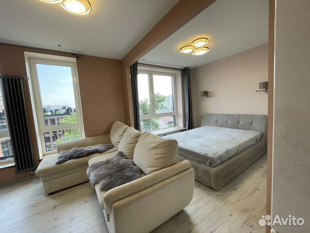 

Квартира-студия, 32 м², 2 кровати
