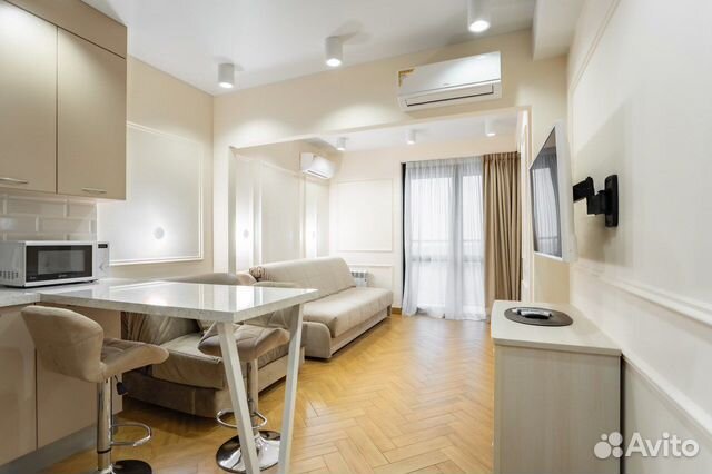 

Квартира-студия, 28 м², 2 кровати