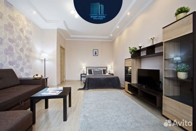 

1-к. квартира в апарт-отеле, 54 м², 3 кровати