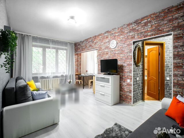 

2-к. квартира, 45 м², 3 кровати