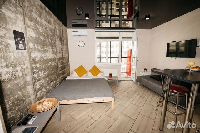 

Квартира-студия, 30 м², 2 кровати