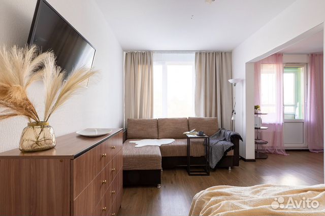 

1-к. квартира, 30 м², 2 кровати
