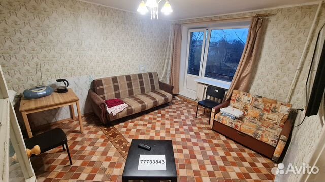 

1-к. квартира, 32 м², 2 кровати