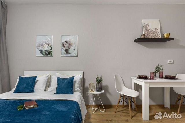 

Квартира-студия, 22,5 м², 2 кровати