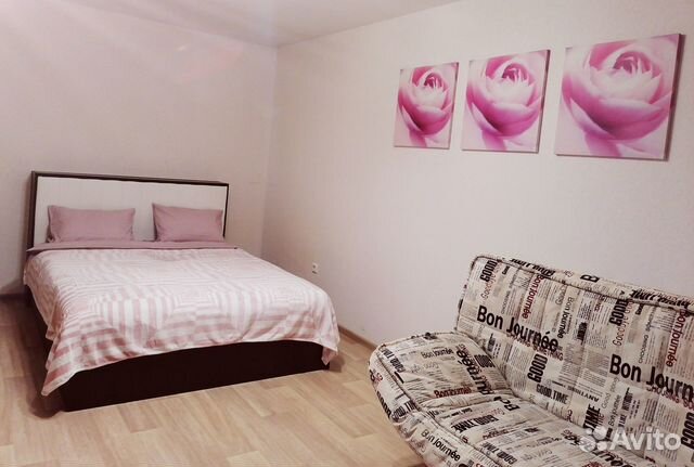 

1-к. квартира, 40 м², 2 кровати