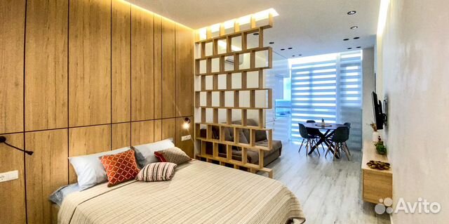 

Квартира-студия, 35 м², 2 кровати