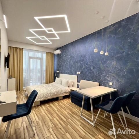 

Квартира-студия, 30 м², 2 кровати
