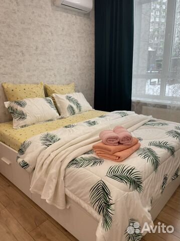 

1-к. квартира, 45 м², 2 кровати