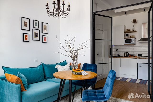 

Квартира-студия, 28 м², 2 кровати