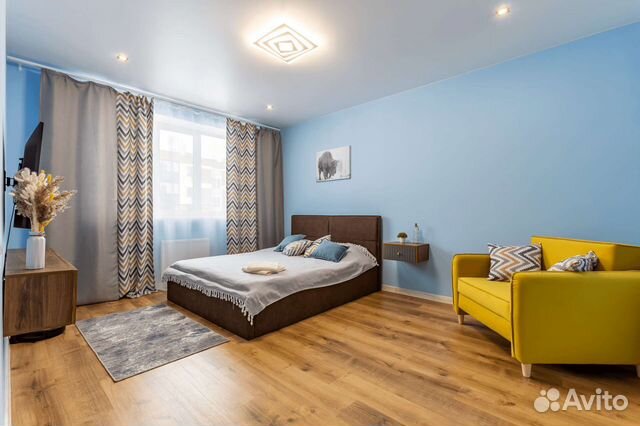 

1-к. квартира, 39 м², 2 кровати
