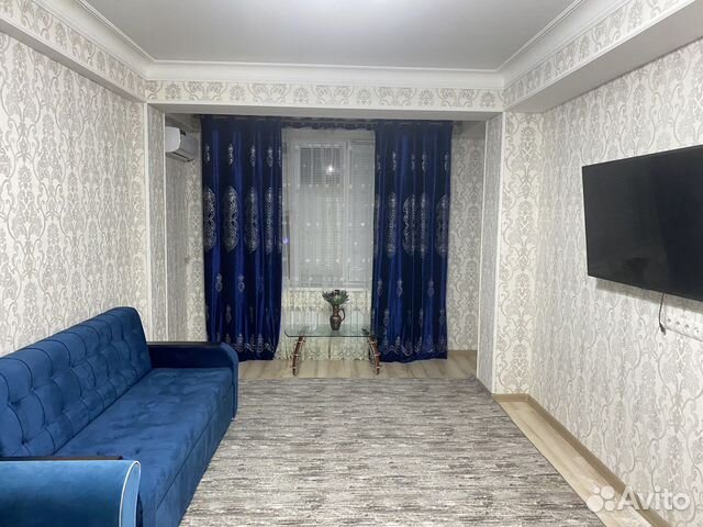 

1-к. квартира, 55 м², 3 кровати