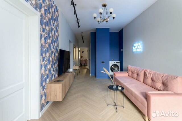 

2-к. квартира, 49 м², 2 кровати