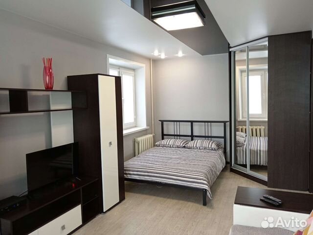 

Квартира-студия, 32 м², 2 кровати