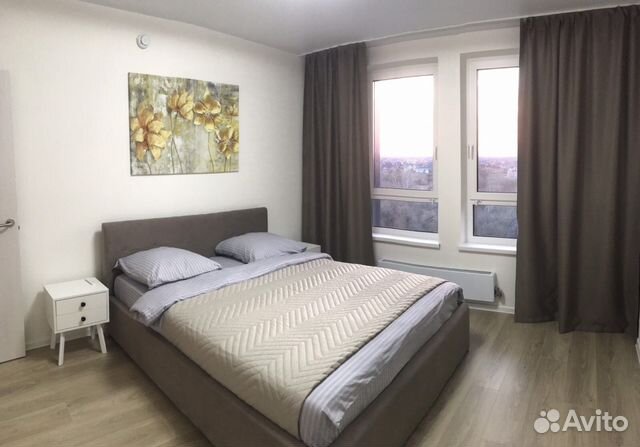 

1-к. квартира, 35 м², 2 кровати