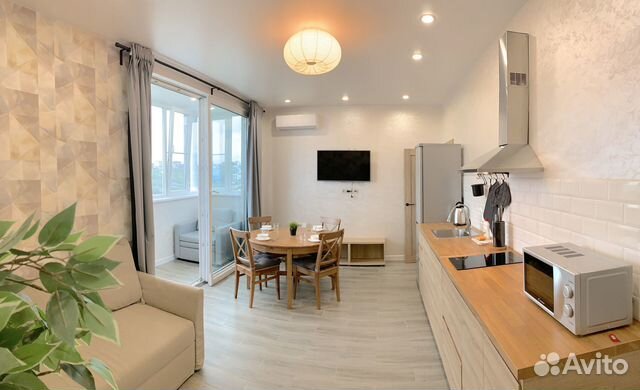 

1-к. квартира в апарт-отеле, 42 м², 1 кровать